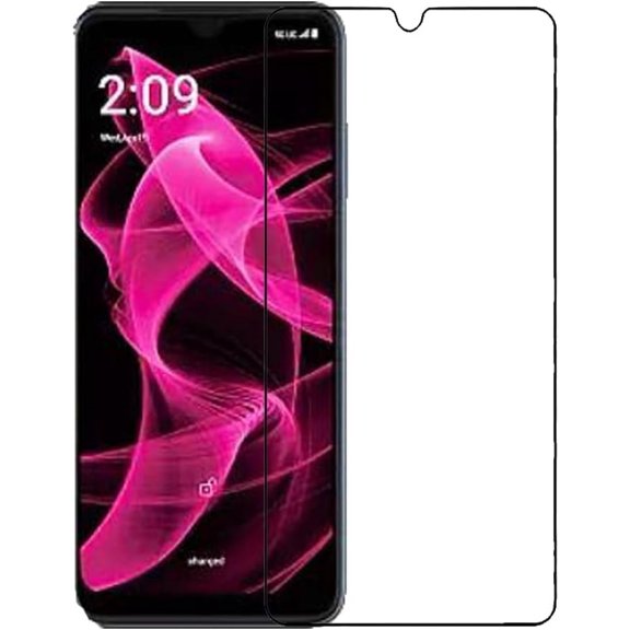 AZQYFDC [2 Pack] for T-Mobile Revvl 6X Anti-Spy Privacy Tempered Glass Screen Protector