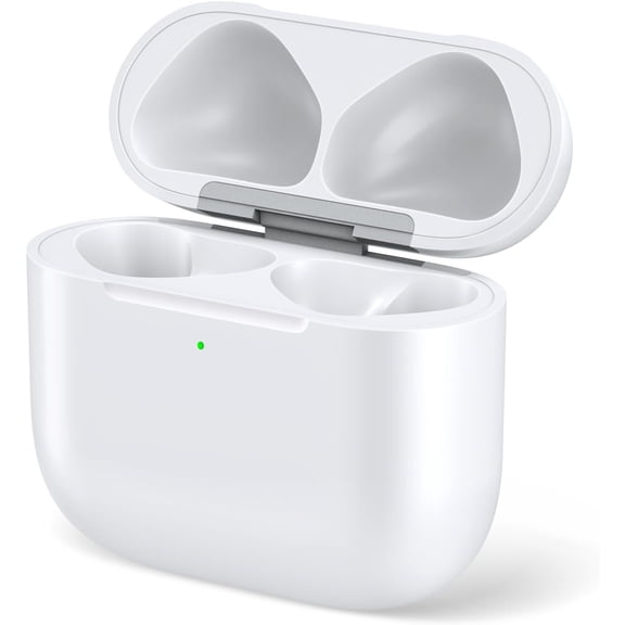 AZQYFDC for Charging Case Replacement for Air pods 4th, Compatible for Air Pod 4th Generation Wireless Charger Cases with Bluetooth Pairing (No Earbuds) - White