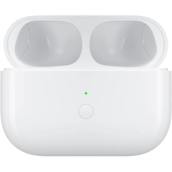 AZQYFDC for Wireless Charging Case Replacement Compatible with AirPod Pro 1st & 2nd Generation, AirPod Pro 2 Charging Case with Bluetooth Pairing Sync Button,White(No Headphones)