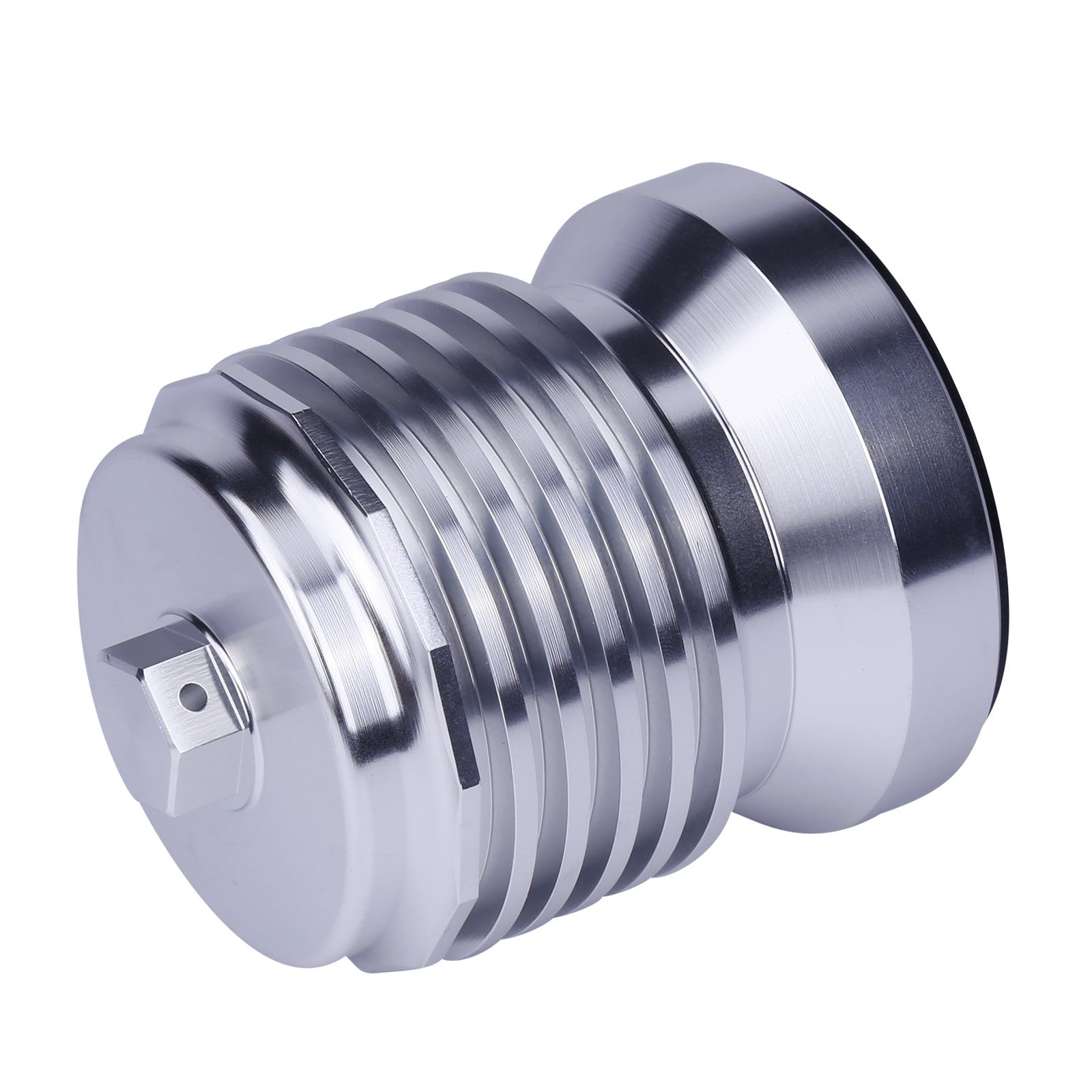 AZUMKA Motorcycle Racing Stainless Steel Reusable Oil Filter with