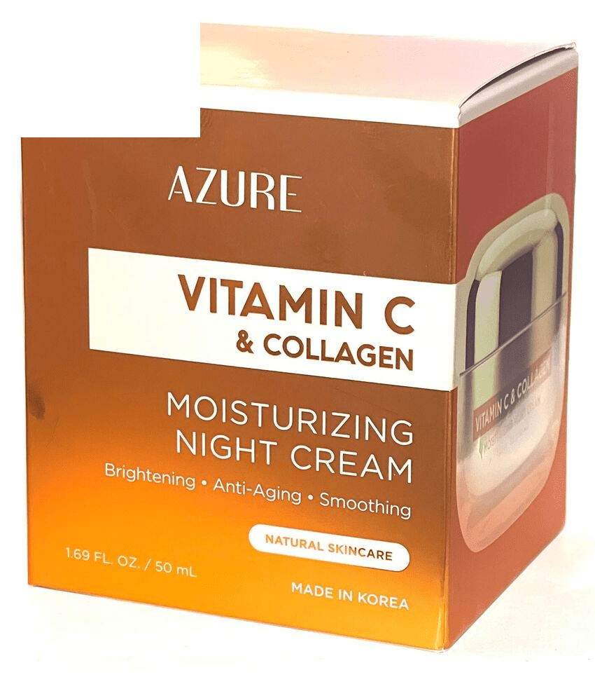 AZURE Vitamin C & Collagen Moisturizing Night Cream Anti Aging