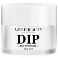 thumbnail image 1 of AZUREBEAUTY Clear Dip Powder for Nails, Essential Transparent Dipping Build Powder Crystal French Art Starter Manicure Beginner DIY Salon Home Gift, 1 Oz/28g, 1 of 5