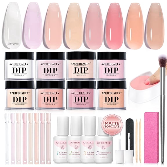 AZUREBEAUTY Dip Powder Nail Kit