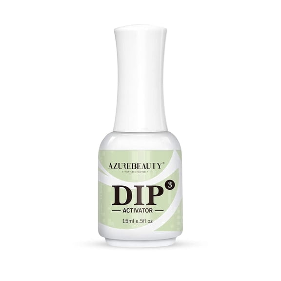 Azurebeauty Dip Powder Activator 15 ml for Nail Dipping Powder Set French Nails Art Manicure Beginner DIY Salon