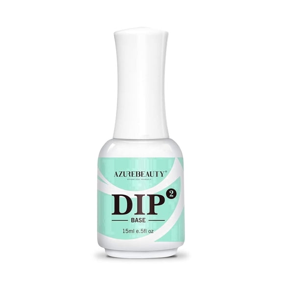 Azurebeauty Dip Powder Base Coat 15 ml for Nail Dipping Powder Set French Nails Art Manicure Beginner DIY Salon