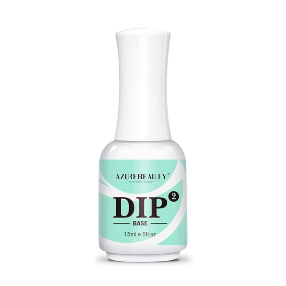AZUREBEAUTY Dip Powder Base Coat 15 ml for Nail Dipping Powder Set French Nails Art Manicure Beginner DIY Salon