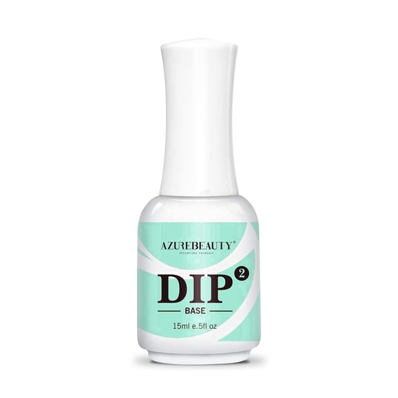 Azurebeauty Dip Powder Base Coat 15 ml for Nail Dipping Powder Set French Nails Art Manicure Beginner DIY Salon