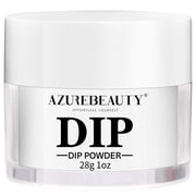 AZUREBEAUTY Clear Dip Powder for Nails, Essential Transparent Dipping Build Powder Crystal French Art Starter Manicure Beginner DIY Salon Home Gift, 1 Oz/28g