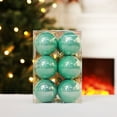 thumbnail image 1 of AZXY 12PC Christmas Tree Decorations Green Clearance for Family Holiday Wedding Party,Shatterproof Christmas Balls Ornaments,5cm, 1 of 4