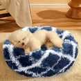 thumbnail image 1 of AZXY 16" Medium Dog Beds On Sale,Donut Dog Bed,Cat Beds for Indoor Cats Clearance,Indestructible Washable Chew Proof Comfort Cat Bed Small Crate, 1 of 9