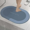 thumbnail image 1 of AZXY 16"x24" Bathroom Rugs Clearance,Memory Foam Bath Mat,Non Slip Bath Mat,Washable Large Blue Bathroom Rug, 1 of 6
