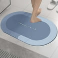 thumbnail image 1 of AZXY 16"x24" Green Bathroom Rugs,Bath Mats for Bathroom Floor,Memory Foam Bath Mat,Washable Quick Dry Absorbent Nonslip Bathmat Under $15, 1 of 6