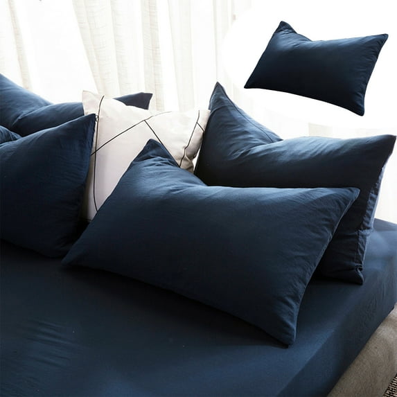 AZXY 1PC Pillowcases under $10,Cotton Pillowcases Standard,Standard Pillow Case for Hair and Skin Care, Breathable Machine Washable Removable Pillow Covers Clearance 19x29