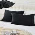 thumbnail image 1 of AZXY 1PC Pillowcases under $10,Microfiber Pillowcases,Standard Pillow Case for Hair and Skin Care, Breathable Machine Washable Wrinkle-Free Pillow Covers Clearance 20x26, 1 of 5
