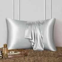 AZXY 1PC Silk Pillowcases for Hair and Skin,Queen Pillow Cases Clearance,Cooling Pillowcases for Sleeping,Satin Pillow Case 20x30