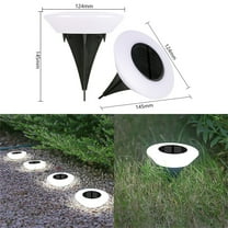 AZXY 1pc Solar Lights for Outside,Solar Pathway Lights,Ground Solar Light,Solar Lights Outdoor Waterproof