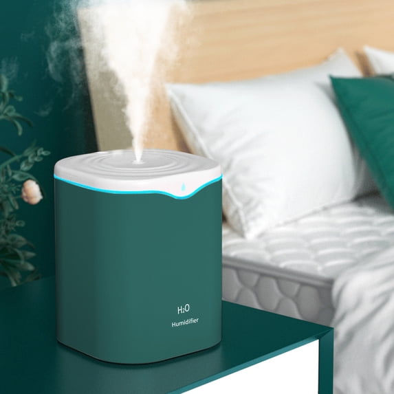 AZXY 2000ml Cool Mist Humidifiers,Evaporative Humidifiers for Large Room Home Quiet,Air Humidifier for Home Plants,Room Humidifier for Bedroom Car with Light Clearance