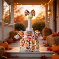 thumbnail image 1 of AZXY 23 Inch Thanksgiving Porch Goose Outfit Set, Goose Clothes Dress Duck Clothes, Pumpkin Fall Goose Outfits for Large Cement Plastic Porch Goose Statue, Outdoor Thanksgiving Yard Decorations, 1 of 5