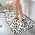 thumbnail image 1 of AZXY 24"x35" Bathroom Rugs and Mats,Bathroom Rugs Clearance,Black Bath Mat,Large Washable Velvet Absorbent Non Slip Bath Mat, 1 of 8