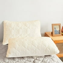 AZXY 2PC Cotton Pillowcases,Pillowcases under $10,Pillowcase for Hair and Skin Care,Hypoallergenic Pillowcases Clearance Not Queen/Standard But 19x29