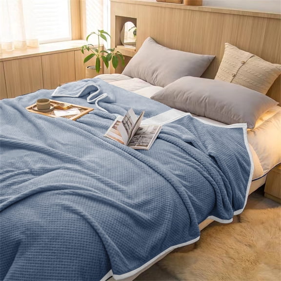 AZXY 30x40 Blankets for Beds,Plush Throw Blanket,Small Throw Blanket,Fleece Soft Fuzzy Blankets and Throws Clearance In Store Under $25 Gray