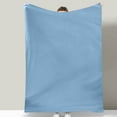 thumbnail image 1 of AZXY 40x60 Blankets and Throws Clearance,Fleece Blanket Twin,Solid Fuzzy Soft Cozy Blue Throw Blanket,Throw Blankets for Couches and Sofas, 1 of 4
