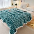 thumbnail image 1 of AZXY 40x60 Blankets for Beds,Blue Throw Blanket,Soft Fuzzy Blanket,Fleece Large Cozy Blankets Under $25, 1 of 6