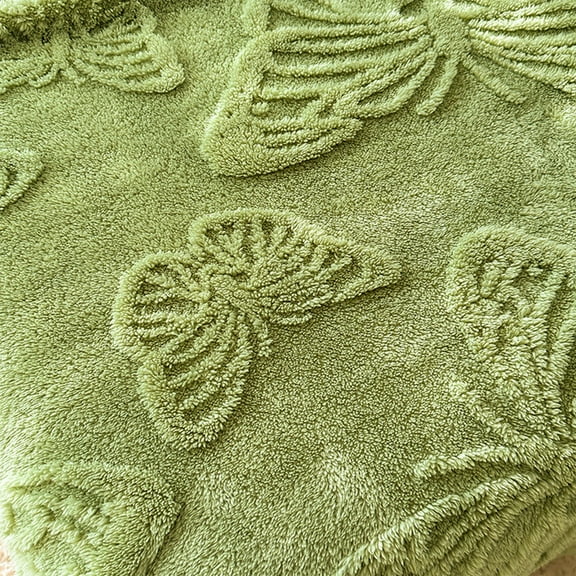 AZXY 40x60 Blankets for Beds,Cooling Blankets,Fuzzy Throw Blanket,Small Fleece Soft Blanket for Sofa Couch Adults Kids Green