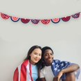 thumbnail image 1 of AZXY 4th of July Decor,Patriotic Banners,American Flag Banner,Independence Day and Patriotic Decorations,Outdoor Red White and Blue Decoration for July 4th Memorial Day Party Supplies, 1 of 6