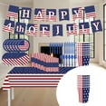 thumbnail image 1 of AZXY 4th of July Decor,4th of July Cups,Patriotic Tableware,Red White and Blue Independence Day Party Supplies for Memorial Day Fourth Of July, 1 of 7