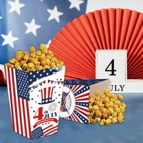 AZXY 4th of July Decor,Patriotic Hanging Decorations,Red White and Blue Fourth of July Party Decorations for Wall Home