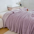 thumbnail image 1 of AZXY 50x40 Cooling Blankets,Blankets for Beds,Plush Throw Blanket,Throw Blankets Under $25 for Adults Kids,Small Fleece Soft Fuzzy Blanket Purple, 1 of 7