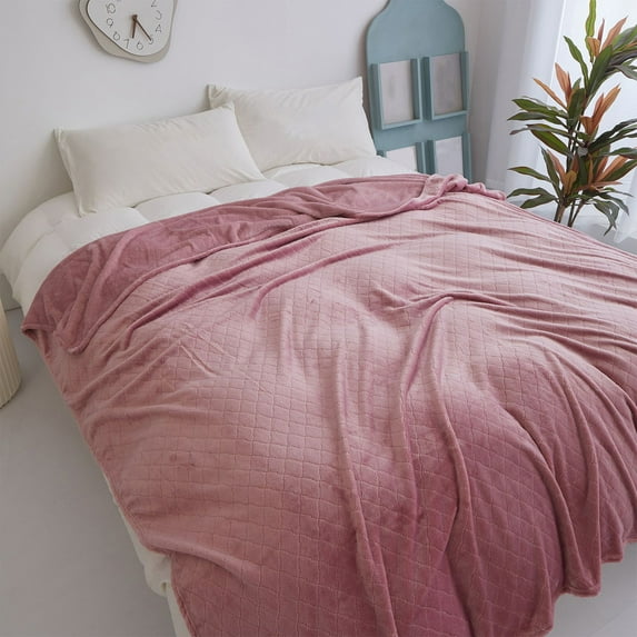 AZXY 60x80 Bed Blankets Queen,Blankets and Throws Clearance Kids,Throw Blanket Pink,Fuzzy Small Throw Blankets Under $25