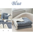 thumbnail image 1 of AZXY 60x80 Blankets and Throws Clearance,Bed Blankets Queen,Soft Fuzzy Blanket,Cozy Blue Throw Blanket for Sofa Couch, 1 of 6
