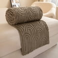 thumbnail image 1 of AZXY 80x90 Bed Blankets Clearance,Fleece Blanket Throw,Fuzzy Soft Cozy Oversized Throw Blanket,Blankets and Throws Clearance Coffee, 1 of 5
