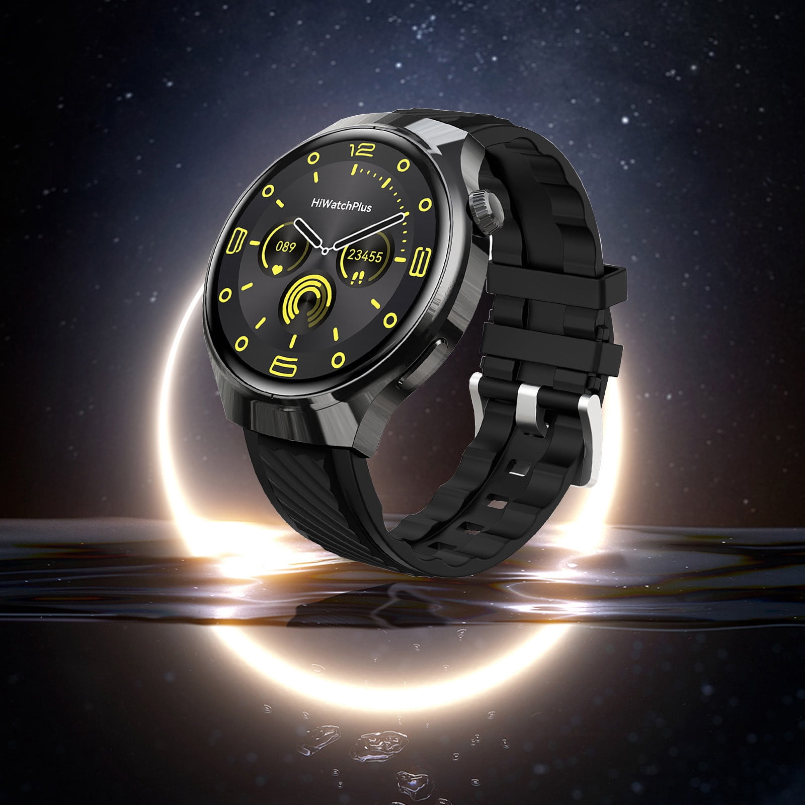 Montre Connectée Bluetooth 1.4 Pour Android - Affichage Analogique/digital - Neuf Avec étiquettes