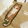 thumbnail image 1 of AZXY Area Rugs Deals,Shag Rugs for Living Room Bedroom,Decorative Rug Non Slip Machine Washable,Cute Thickened Fluffy Carpet for Adults Kids Brown, 1 of 9
