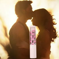 AZXY Artificial Flowers, Pink Eternal Rose Soap Bouquet, Valentine's Day Gift Set in Decorative Bucket Box for Lover, Girlfriend, Wife and Decoration