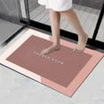 thumbnail image 1 of AZXY Bath Mats for Bathroom Floor,Non Slip Bathroom Mat,Bathroom Rugs Pink,Washable Absorbent Quick Dry Bath Mat, 1 of 9