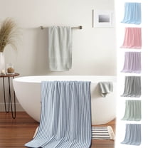 AZXY Bath Towels, Highly Absorbent Large Bath Towels, Quick-Drying Soft Comfortable Fade Resistant Towels for Bathroom, Gym, Hotel & Shower, 27.56×55.12 Inch