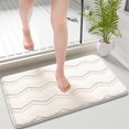 thumbnail image 1 of AZXY Bathroom Rugs Clearance,Bath Mats for Bathroom Floor,Nonslip Bathmat Under $15,Washable Absorbent Plush Bath Mat White, 1 of 7