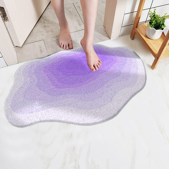 AZXY Bathroom Rugs Clearance,Bath Mats for Bathroom Floor,Washable Quick Dry Absorbent Cute Bath Mat,Nonslip Bathmat Under $15