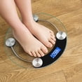 thumbnail image 1 of AZXY Bathroom Scale,Body Weight Scales,Smart Scales for Weight 500lbs Clearance,Digital Scales,Black, 1 of 6