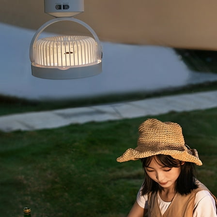 AZXY Ceiling Fan with Light,Camping Fan for Tent,Outdoor Ceiling Fans,Lighting Hanging Portable Usb Small Desk Camping Fans Light Clearance