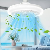 AZXY Ceiling Fan with Light,Low Profile Ceiling Fan with Light,Flush Mount Ceiling Fans,Lighting Modern Chandelier Ceiling Fans on Sale Or Clearance