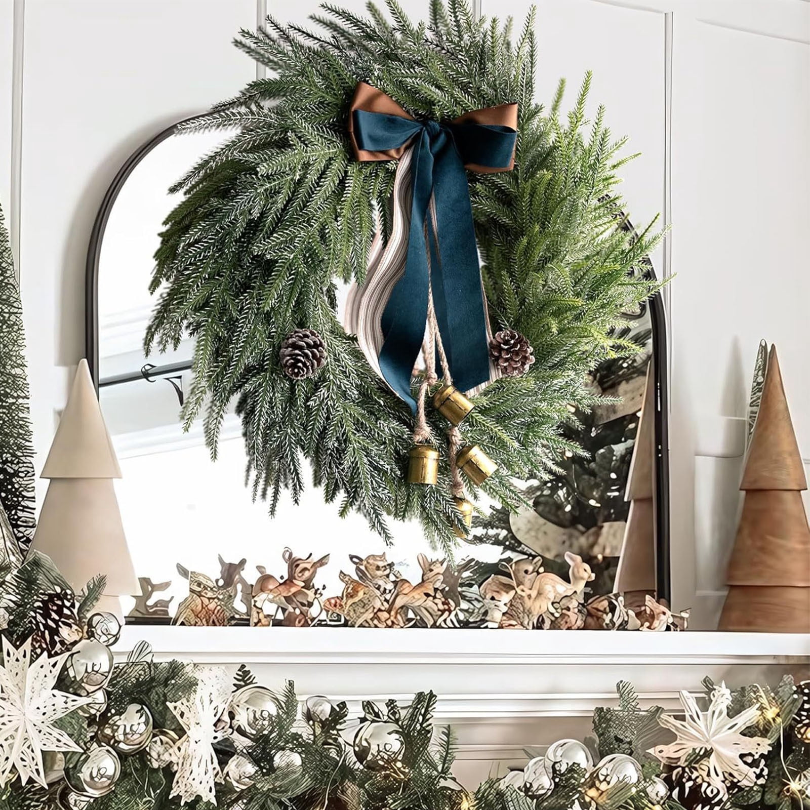 AZXY Christmas Bow, Bow, Christmas Ribbon Decor, Gift Wrapping, Holiday Decorations, Festive Home Decor for Christmas.
