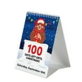 thumbnail image 1 of AZXY Christmas Desk Calendar 2024 100 Days Countdown Calendar Desktop Advent Calendar For Home Office Decor Clearance, 1 of 7
