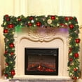 thumbnail image 1 of AZXY Christmas Garland Clearance Prelit,Battery Operated Christmas Garland with Lights, Christmas Indoor Decor with Led Lights,60in, 1 of 7