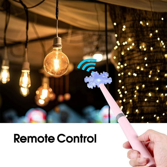 AZXY Christmas Lights, Christmas Wand Plastic Tree-shaped Red And White Light LED Control Wand Indoor Outdoor for Parties and Xmas Trees House Decorations