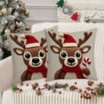 thumbnail image 1 of sruoe Christmas Pillow Cover, Pillow Cover, Christmas Pillow Case, Outdoor Christmas Pillow Cover, Christmas Pillow Sham for Christmas decoration., 1 of 6